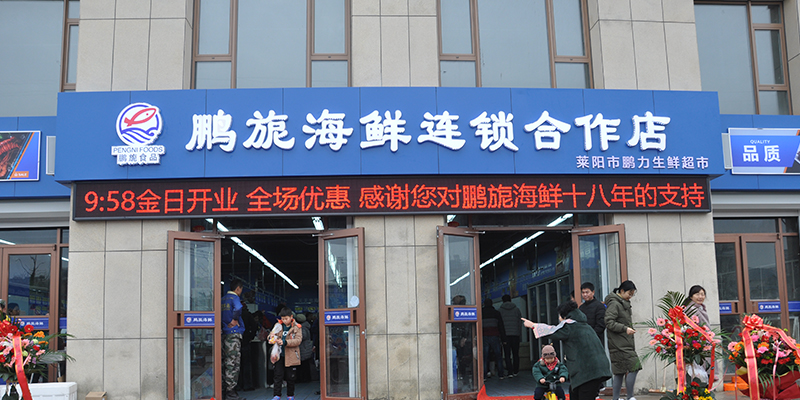 鹏旎海鲜品牌形象